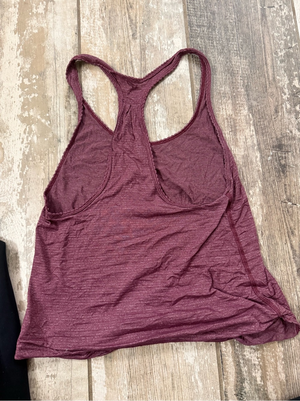 Women’s Racerback Tank Top in Burgundy